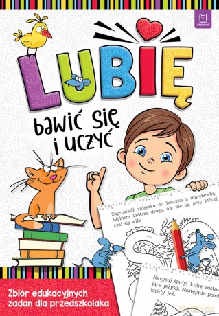 Lubię bawić się i uczyć. Zbiór edukacyjnych zadań dla przedszkolaka [KSIĄŻKA]