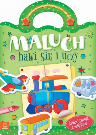 Nauka i zabawa z naklejkami. Maluch bawi się i uczy [KSIĄŻKA]