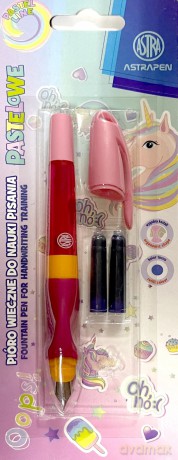 Pióro wieczne do nauki pisania Astrapen Unicorn 2 naboje