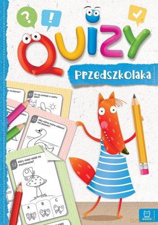 Quizy przedszkolaka (niebieskie). Część 2 [KSIĄŻKA]