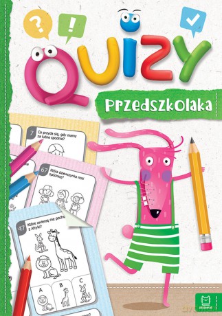 Quizy przedszkolaka (zielone). Część 1 [KSIĄŻKA]