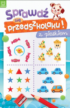 Sprawdź się przedszkolaku! Z pieskiem. Sprawdź się przedszkolaku! [KSIĄŻKA]