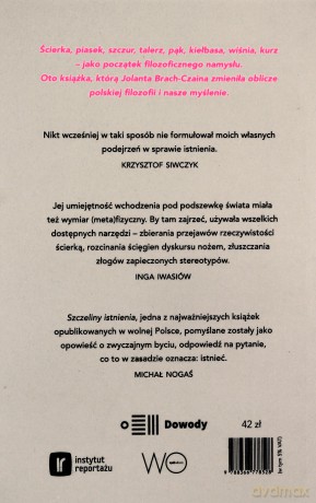 Szczeliny istnienia - Jolanta Brach-Czaina [KSIĄŻKA]