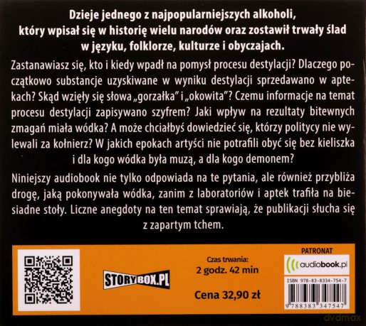 Wódka. Krótka historia kultowego trunku - Przemysław Andrzejewski, Renata Pawlak [AUDIOBOOK]