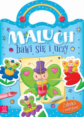 Zabawa z naklejkami. Maluch bawi się i uczy [KSIĄŻKA]