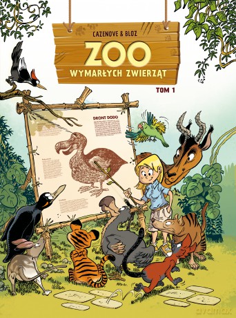 ZOO wymarłych zwierząt (Tom 1) - Christophe Cazenove [KOMIKS]