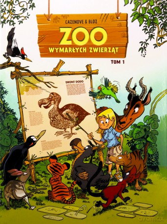 ZOO wymarłych zwierząt (Tom 1) - Christophe Cazenove [KOMIKS]