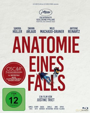 Anatomy of a Fall (Anatomia upadku) [Blu-Ray]