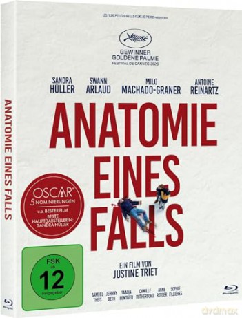 Anatomy of a Fall (Anatomia upadku) [Blu-Ray]