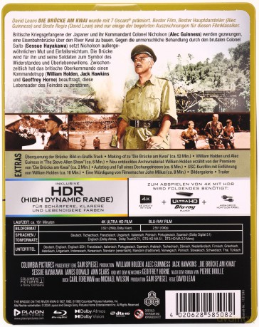 Most na rzece Kwai (steelbook) [Blu-Ray 4K]+[Blu-Ray]
