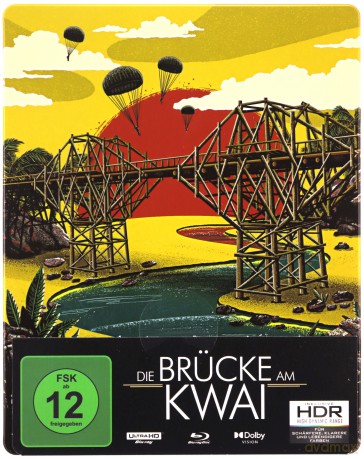 Most na rzece Kwai (steelbook) [Blu-Ray 4K]+[Blu-Ray]