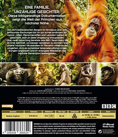 Primates (Naczelne) [Blu-Ray]