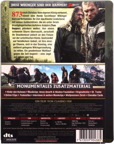 Northmen: A Viking Saga (Saga Wikingów) (steelbook) [Blu-Ray]