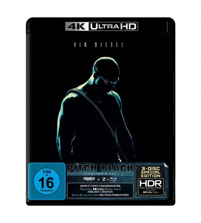 Pitch Black (Director's Cut) [Blu-Ray 4K]+[2xBlu-Ray]