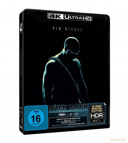 Pitch Black (Director's Cut) [Blu-Ray 4K]+[2xBlu-Ray]