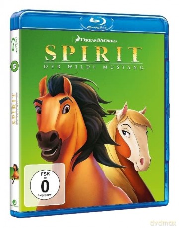 Spirit: Stallion of the Cimarron (Mustang z Dzikiej Doliny) [Blu-Ray]