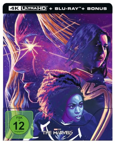 The Marvels (steelbook) [Blu-Ray 4K]+[Blu-Ray]