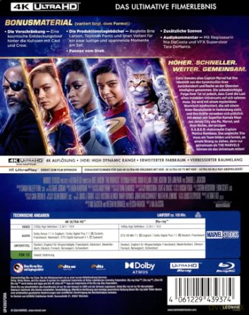 The Marvels (steelbook) [Blu-Ray 4K]+[Blu-Ray]