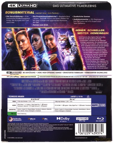 The Marvels (steelbook) [Blu-Ray 4K]+[Blu-Ray]