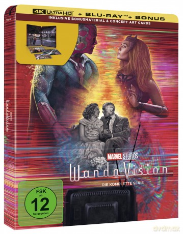 WandaVision (steelbook) [2xBlu-Ray 4K]+[2xBlu-Ray]