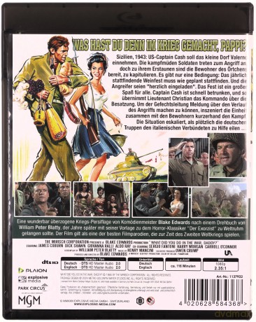 What Did You Do in the War, Daddy? (Co robiłeś na wojnie, tatku?) [Blu-Ray]