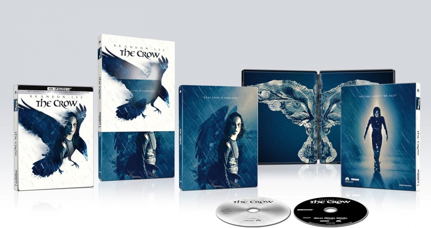 The Crow (Kruk) (steelbook) [Blu-Ray 4K]+[Blu-Ray]