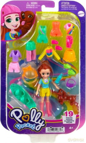 Polly Pocket Zestaw Modowy przebieranki HKV90 [FIGURKA]