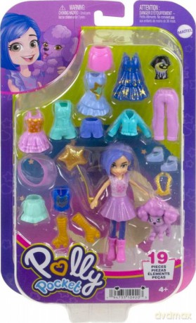 Polly Pocket Zestaw Modowy przebieranki HKV93 [FIGURKA]