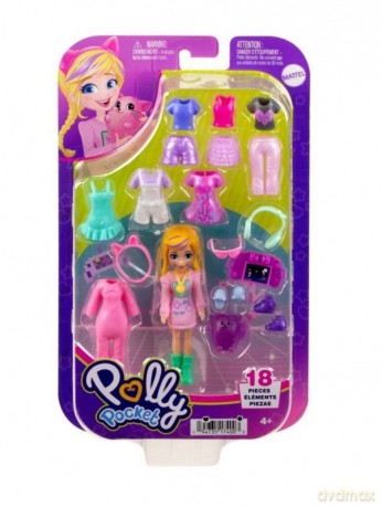 Polly Pocket Zestaw Modowy przebieranki HRD60 [FIGURKA]