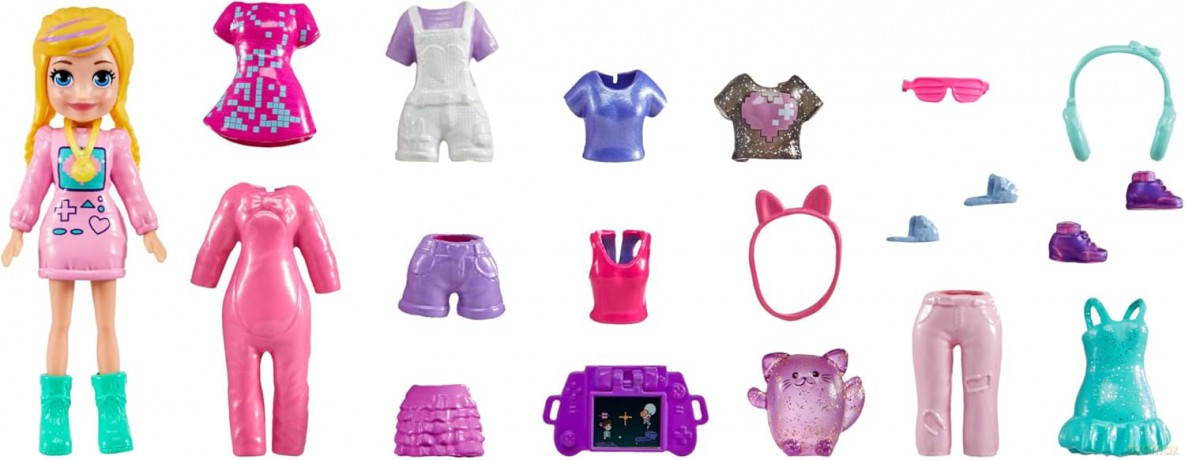 Polly Pocket Zestaw Modowy przebieranki HRD60 [FIGURKA]