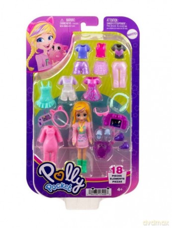 Polly Pocket Zestaw Modowy przebieranki HRD60 [FIGURKA]