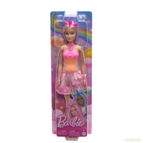 Lalka Barbie Jednorożec, różowy strój
