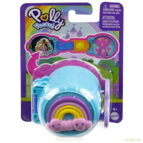 Polly Pocket Kompaktowy minizestaw, niebieski [FIGURKA]