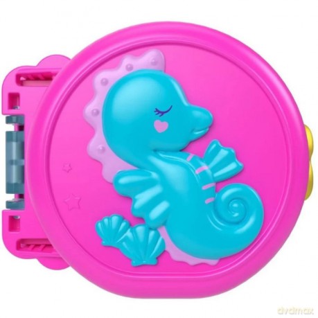 Polly Pocket Kompaktowy minizestaw, różowy [FIGURKA]