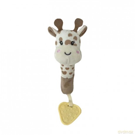 Zabawka z dźwiękiem - Żyrafka 17 cm