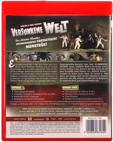 The Lost World (Zaginiony świat) [Blu-Ray]