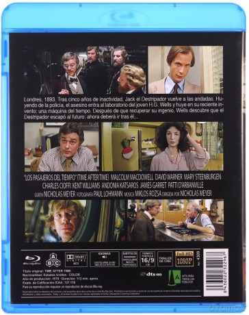Time After Time (Podróż w czasie) [Blu-Ray]
