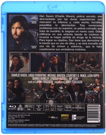 Beyond the Law (Poza prawem) [Blu-Ray]