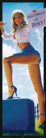 Kobieta - Hildebrandt - Hollywood Or Bust [PLAKAT]
