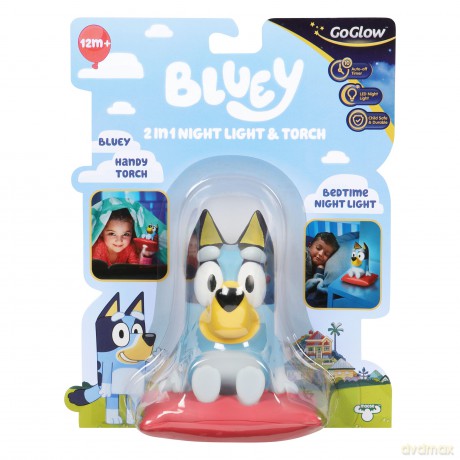 Lampka nocna moose Toys odcienie niebieskiego