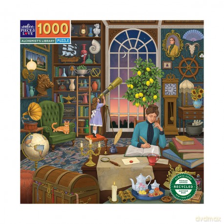 EEBOO - Puzzle 1000 el. - Alchemists Library [PUZZLE]