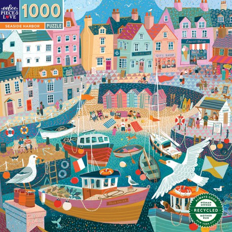 EEBOO - Puzzle 1000 el. - Seaside Harbor [PUZZLE]