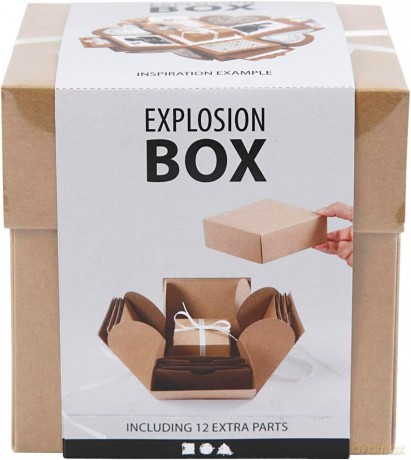 Explosion box - Brown