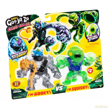 Goo Jit Zu - S10 Cursed Goo Sea Pantaro Vs Squidor [FIGURKA]