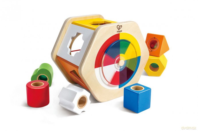 Hape Color Matching And Shape Sorting Box