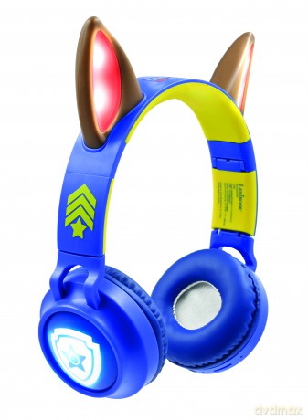 Lexibook - Paw Patrol - Bluetooth headphones w. lights