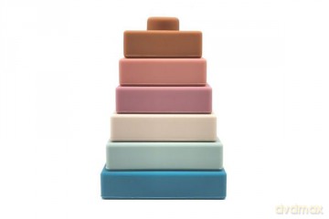 MAGNI - Silicone stacking tower, squared shape -3309