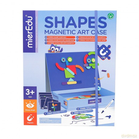mierEdu - Magnetic Art Case - Shapes