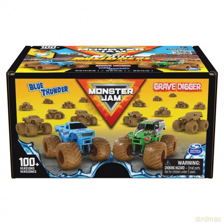 Monster Jam - 1:64 Mystery Mudders - 2 Pack