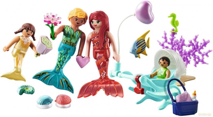 Playmobil Rodzina syrenek (71469)
